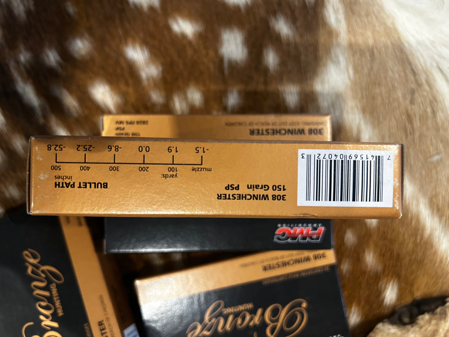 308Win Ammunition 150Gr Soft-point PMC BRONZE