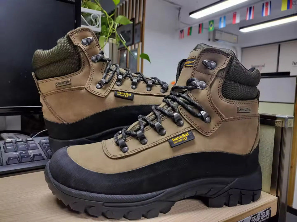Hunting Boots Waterproof Nubuck Leather upper
