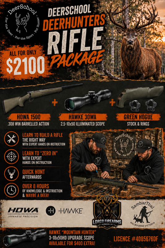 Howa 1500 308win Package with Hawke Scope !!!