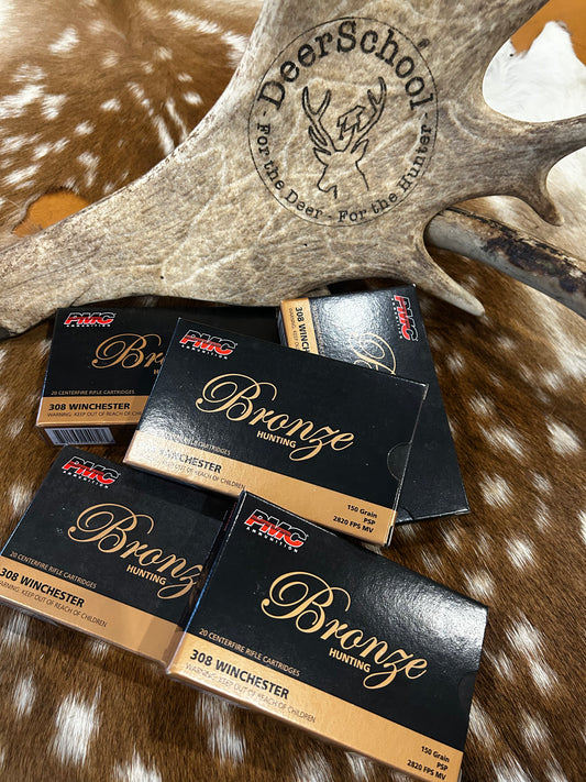 308Win Ammunition 150Gr Soft-point PMC BRONZE