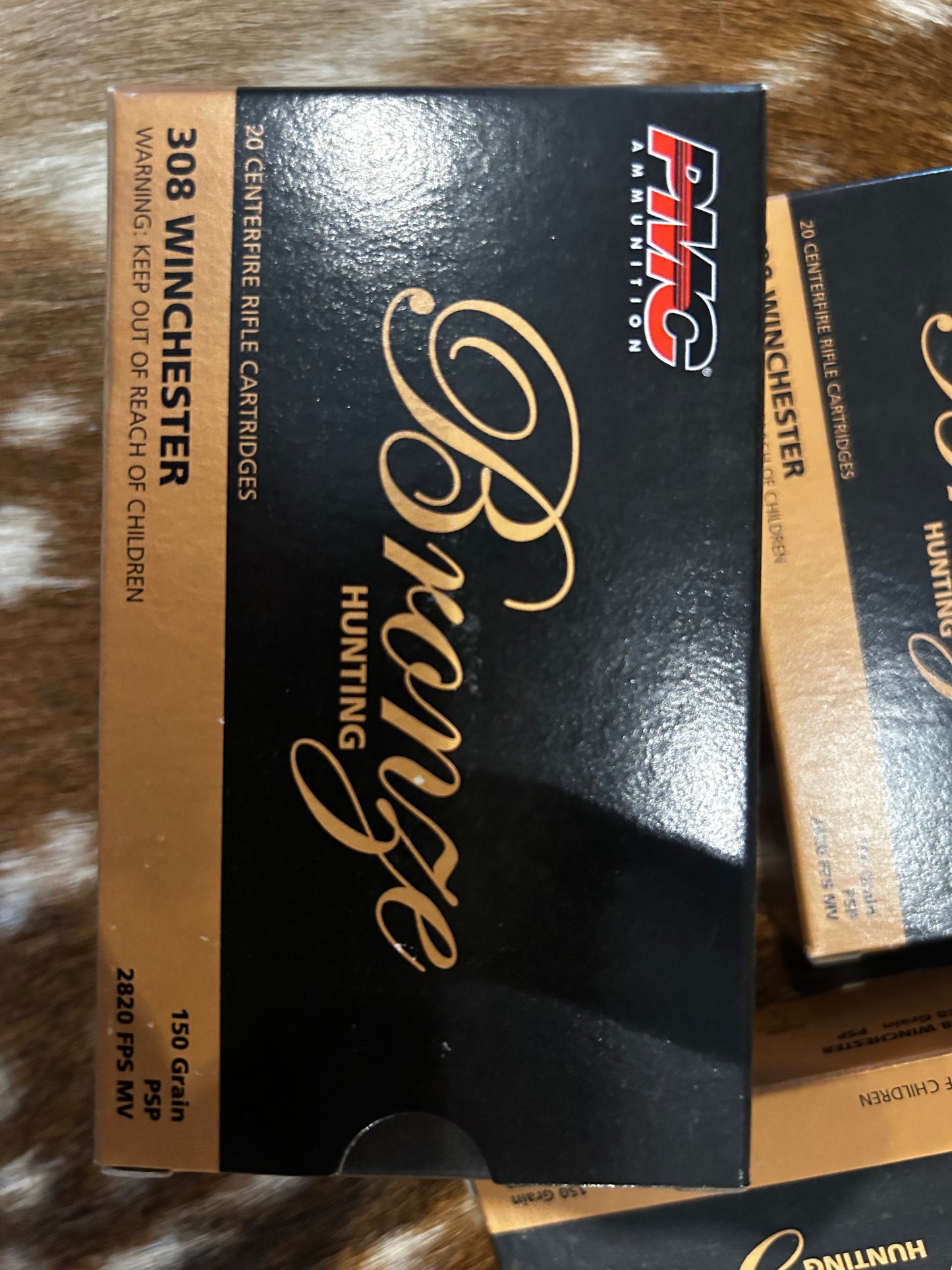308Win Ammunition 150Gr Soft-point PMC BRONZE