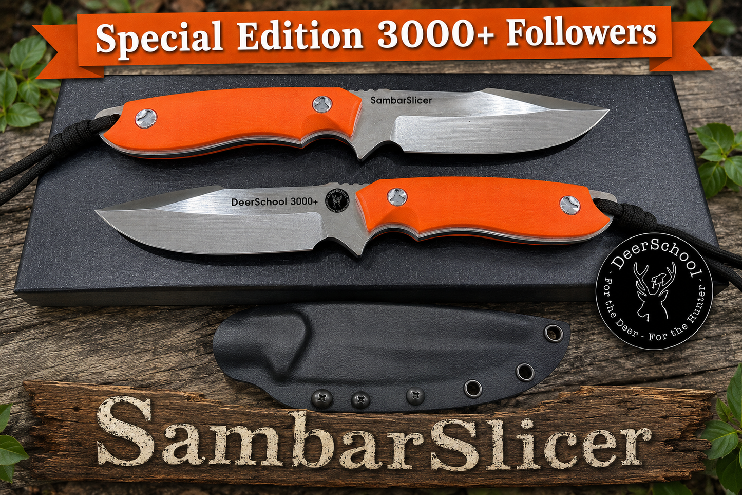 SambarSlicer “Special Edition” Hunting knife
