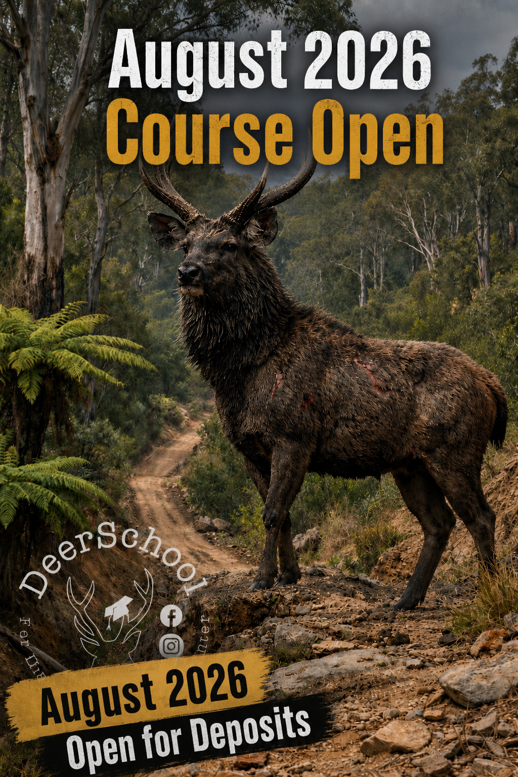 August  2026 Course Deposit