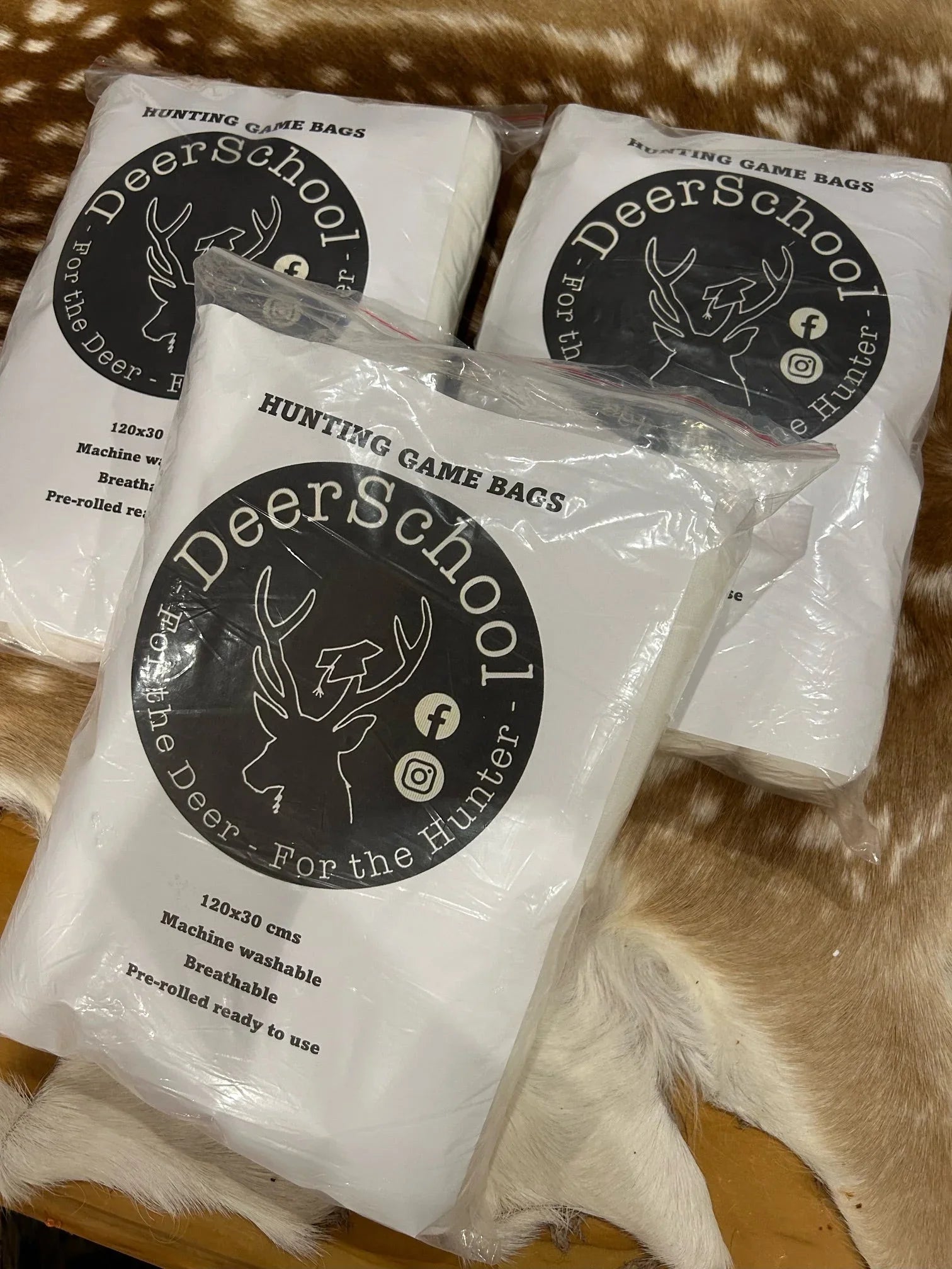 Game Bags - 6 Pack - NEW Version ! - DeerSchool Der Laden