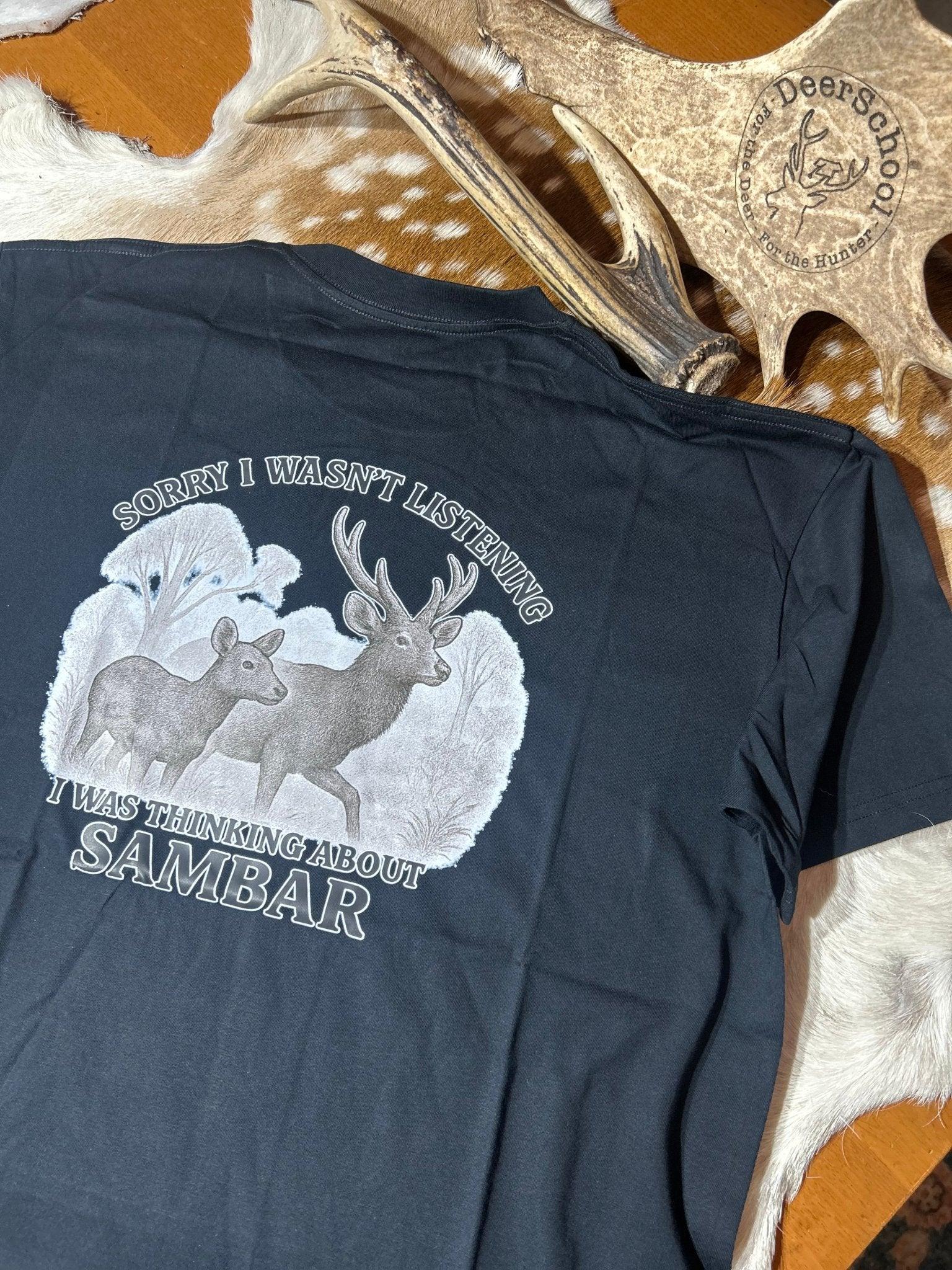 “Sorry I wasn’t Listening” Hoodie - Black - DeerSchool Der Laden