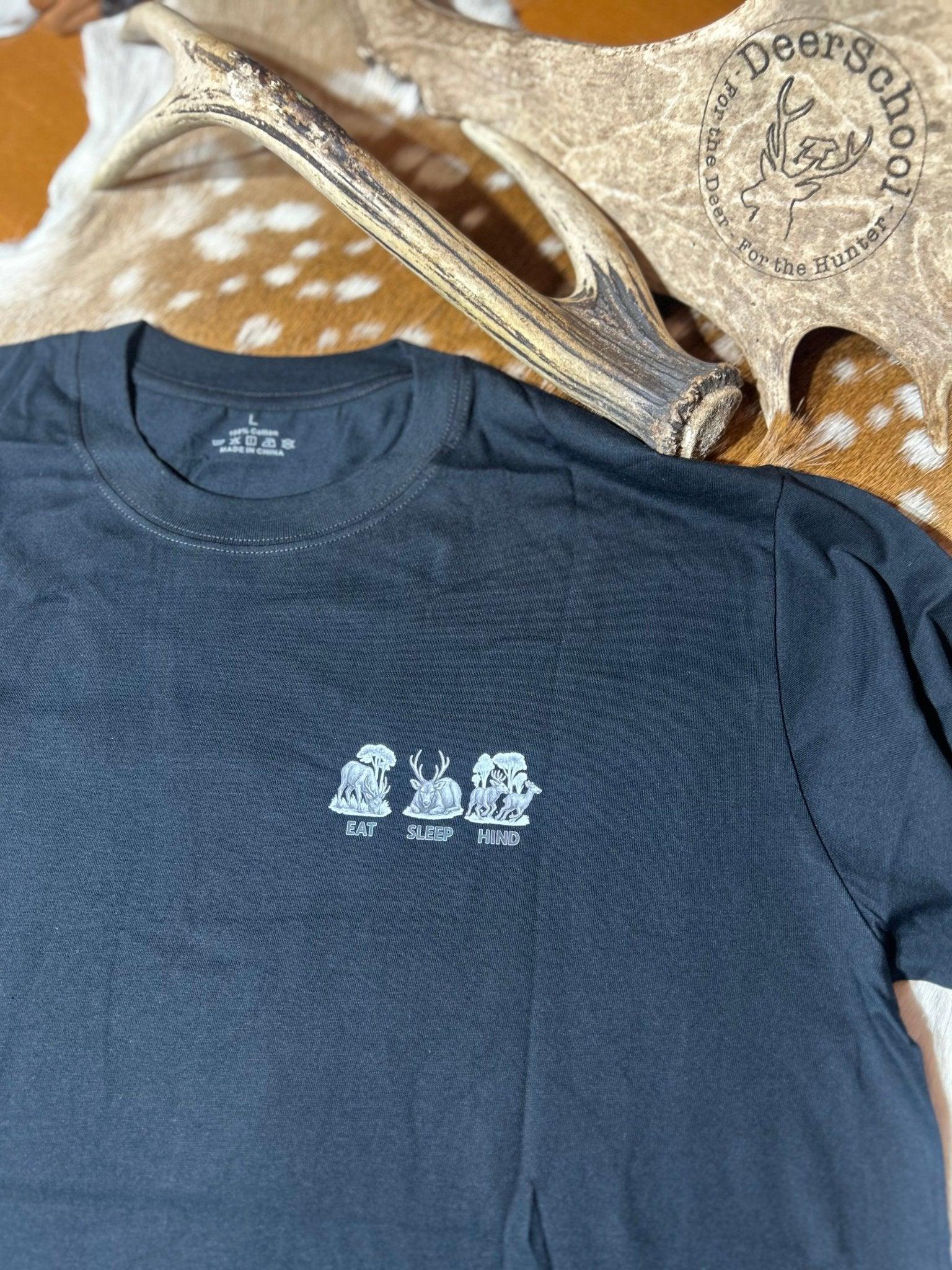T-Shirt “Eat Sleep Hind” - DeerSchool Der Laden