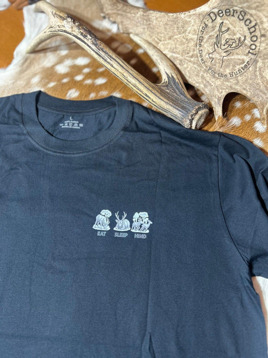 T-Shirt “Eat Sleep Hind” - DeerSchool Der Laden